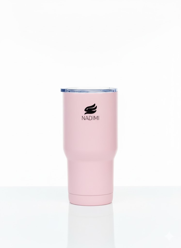 For Hot Drinks Baby pink 590 ml  (new)